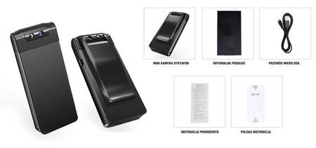 Mini kamera szpiegowska dyktafon UC-30 USB Full HD