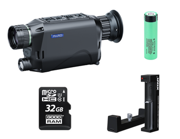 ZESTAW PARD NV-009 (850nm) - monokular noktowizyjny + AKUMULATOR 18650, ŁADOWARKA XTAR M1C, KARTA PAMIĘCI 32GB