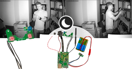 Kamera do ukrycia IP055-D1 Tuya 4G SIM Wi-Fi IR FHD