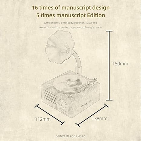 Ukryta Kamera WIFI w gramofon MKLS68