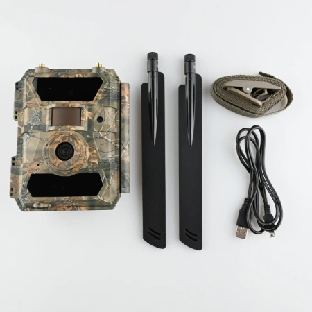 Zestaw Fotopułapka Kamera Leśna SF4.0Pro AES GPS GSM 4G LTE 24MPX + SIM + 32GB + Zasilanie