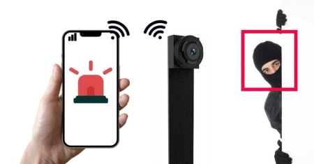 Mini kamera szpiegowska WIFI MZ3 detekcja ruchu