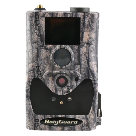 Zestaw Fotopułapka Kamera leśna HC-BG584 GSM 4g LTE 24MPX + Karta SD 32GB +8xAA + Karta SIM Starer Orange