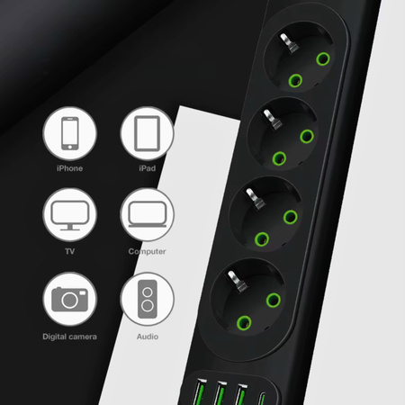 Kamera WiFi Full HD Listwa Zasilająca MKSK58