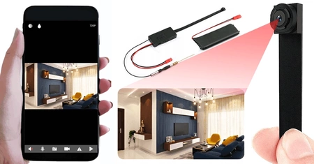 Mini kamera szpiegowska WIFI MZ3 detekcja ruchu