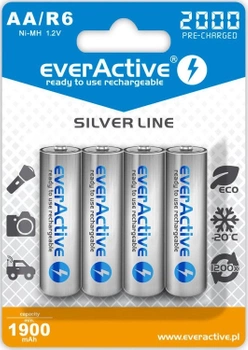 AKUMULATORKI 4X AA / R6 EVERACTIVE NI-MH 2000 MAH