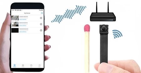 Mini kamera szpiegowska WIFI MZ3 detekcja ruchu