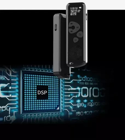 Dyktafon Szpiegowski Dyskretny z wyświetlaczem LCD DVR-626