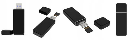 Kamera + Dyktafon UC-60 SZPIEGUJ DYSKRETNIE pendrive USB do 128GB