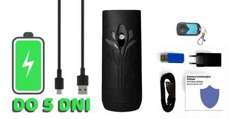 Ukryta kamera szpiegowska z czujnikiem ruchu Odświeżacz powietrza Avada K1 1080p FULL-HD