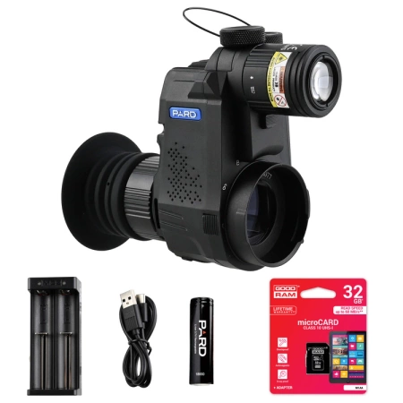 Zestaw nasadka nakładka noktowizyjna PARD NV-007SP2 4K + IR940+ akcesoria
