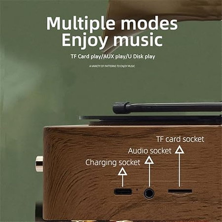 Ukryta Kamera WIFI w gramofon MKLS68