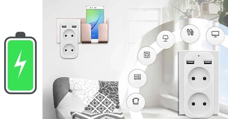 Mini Kamera WiFi S3 Na żywo ukryta w gniazdku sieciowym