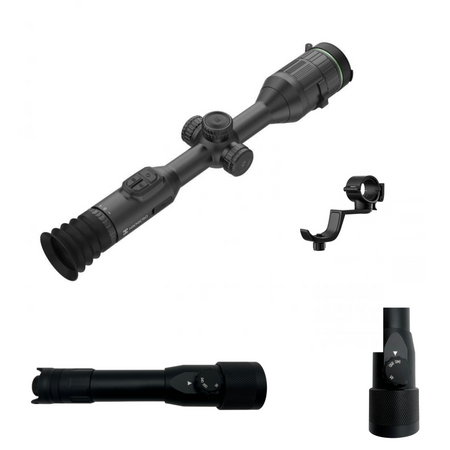 Celownik noktowizyjny luneta HIKMICRO Alpex A50E 4K + iluminator laserowy X-hog Pro 850/940 nm
