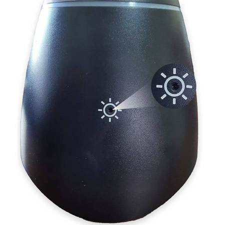 Lampa LED z Mini kamerą szpiegowską Wi-Fi Z65 + Głośnik BT (Podgląd Online)